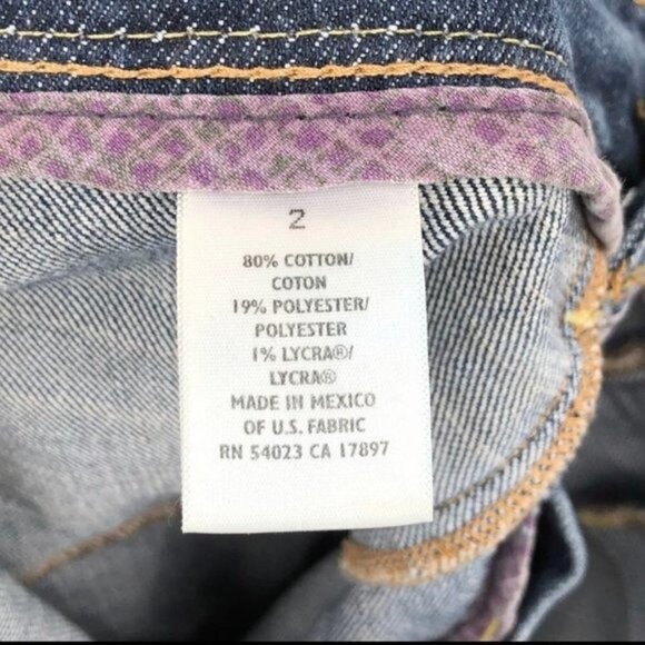 Old Navy Jeans Y2K Mid Rise Bootcut Medium Wash Blue Flap Pockets Women's Size 2 - Picture 8 of 10